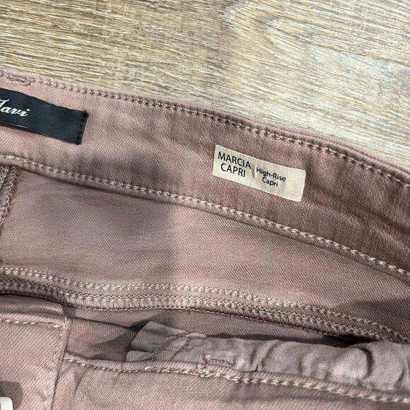 MAVI CAPRI Jeans Womens 33 Purple High Rise Marcia   - Picture 5 of 7